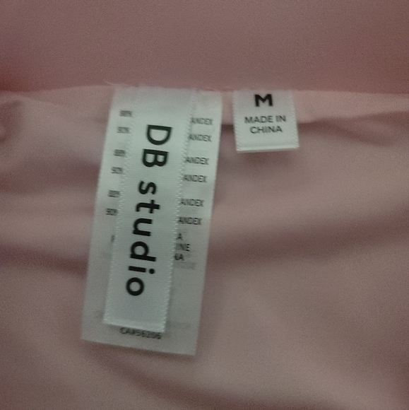 NWT DB Studio Bachelorette Swimsuits Tube Top Bikini in Pink Size Medium - Picture 6 of 15